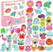 CHYEEH 5D Diamond Painting Set - 40 Stück DIY Tiermalerei Tiere Diamant Aufkleber Kit, Mosaik Set für Kinder und Erwachsene Anfänger