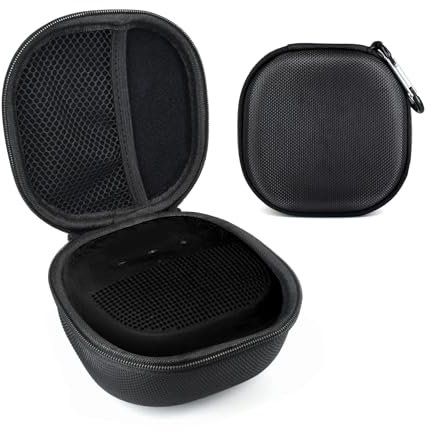 Hard Travel Carrying Case Fit for Bose Soundlink Micro Bluetooth Speaker Protective Storage Case (Black)