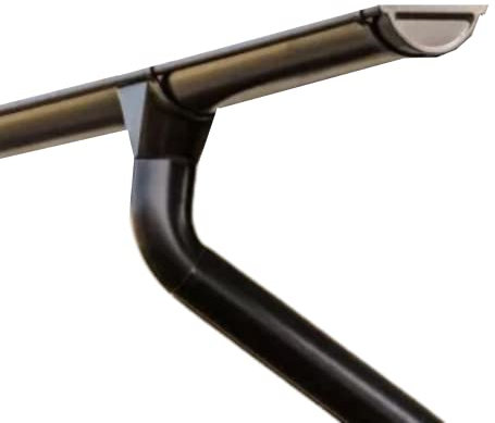 Kit Gouttière sans soudure - facile à poser - Versant - Acier - 250 Dev (Gris Anthracite, Kit 3m) - AMI-HAUTEUR