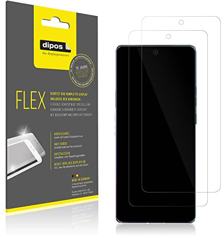 dipos I 3X Pellicola Protettiva Compatibile con Motorola Moto Edge 40 PRO Pellicola di Protezione I 3D Full Cover