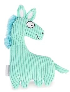 Beeztees Pferd Joli, Hundespielzeug, Rippenstoff, Blau, 23x13x4 cm