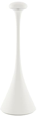 SIGOR Nudrop - Dimmbare LED Akku-Tischleuchte Indoor & Outdoor, IP54 spritzwassergeschützt, Höhe 29,2 cm, aufladbar mit Easy-Connect, 12 h Leuchtdauer, schneeweiß