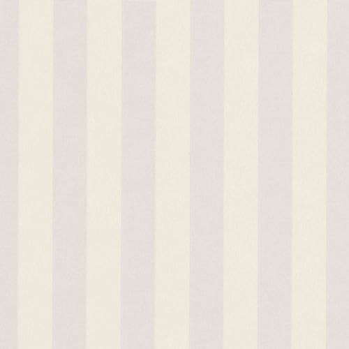 Erismann Tapete | Kollektion Versailles | 10290-14 | Vliestapete | Streifen/Wellen | 0.53 x 10.05 m | Creme | Wohnzimmer | Flur | Büro | Küche | Wohnräume