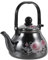 GOOHOCHY Bouilloire à Émail Vintage Avec Infuseur Floral Pour Cuisinière Théière Émaillé Anti-ébullition Idéale Pour Décoration Et Offrir