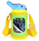 Le porte-bouteille d'eau à fond rigide Linkidea est compatible avec CamelBak, Contigo, YETI Rambler, les bouteilles d'eau simples et modernes pour enfants, les bouteilles d'eau verticales (Jaune Vert)