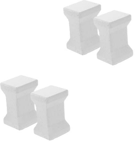 SHINEOFI 4pièces Posts Support Pillar Pour Four Électrique Accessoires De Poterie Outils De Firing Résistants Aux Températures Dimensions