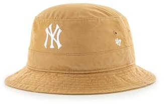 '47 Brand Bucket Hat NY Yankees B-BKT17GWF-QLA Camel, Size:M/L
