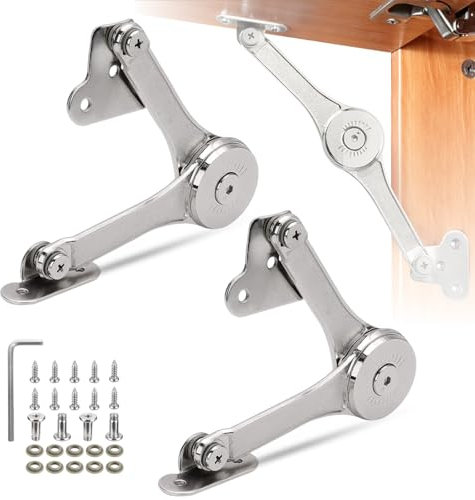Kitchen Cabinet Lid Stay Folding Hinge for Furniture Wardrobe Door Lift Up Stay