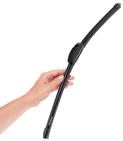 Escobillas Limpiaparabrisas Delanteras para Audi A4 B8 (2007-2015) | Set de 2 Unidades (600/500 mm) | Goma Natural con Revestimiento de Grafito Silencioso | Adaptador W3 Específico Incluido