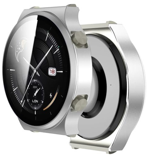 Custodia per Huawei Watch GT 2 Pro, Difficile pc Case con Vetro Protettiva per Schermo, Anti-graffio, Anti-polver, Cover per Huawei Watch GT 2 Pro