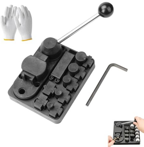 ZHKVAG Metal Wire Bending Jig Set with Adjustable Dies, Jewelry Ring and Metal Wire Bending Jig Tool, Wire Wrapping Tools for Jewelry Making for DIY Rings (Basic)