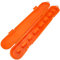 Kettensäk -Kofferspeicher, Universal Case & Holder mit Großer Kapazität, Passt Mindestens 8 Ketten Plastikkettensägenbeutel für Ketten Bis zu 20 Zoll, für den Vatertag (ORANGE)