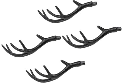 HEALEEP 2paires Cerf Plastique Accessoires De Coiffure Diy Pour -tête Pour Bricolage Et Décoration De Cheveux