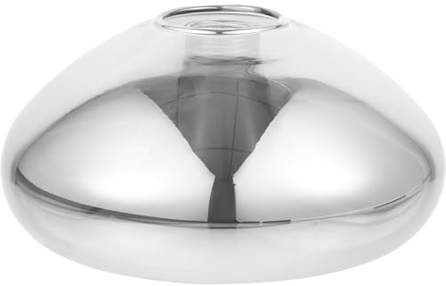 Yardenfun Moderner G9 Ersatzlampenabdeckung aus Glas für Deckenlampe Schlichte Lampenschirme für Wohnzimmer Schafft Warme und Angenehme Atmosphäre ohne Augenreizungen