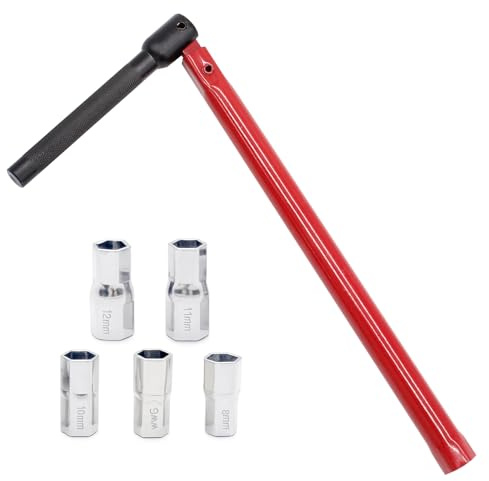 Tbintul Clé Robinet,Outil pour L'installation de Robinets,Clé pour Robinet Evier 13 mm et Adaptateur 8-12 mm,Robinets D'évier Cle pour la Cuisine la Salle de Bain et L'évier