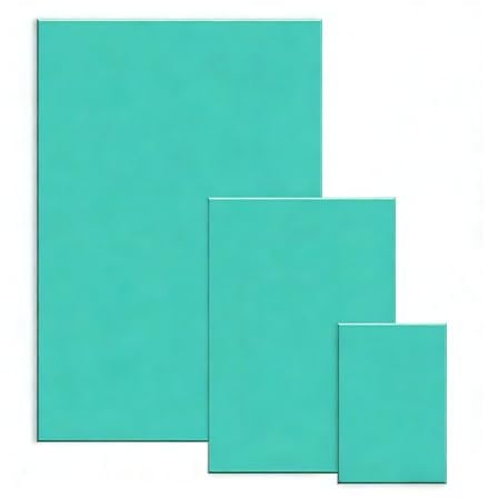 Lino Printing Sheets A4 A5 A6,Lino Cutting Kit,Linoleum Blocks for Printmaking,Carving,Stamps,for Beginners,Artists(Green)