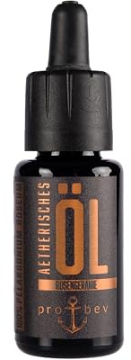 20 ml ätherisches Geranienöl – 100 % Pelargonium ROSEUM – NATÜRLICH & LABORGEPRÜFT – ROSENGeranie – GC/MS im deutschen Labor getestet – Aromatherapie & Kosmetik – Miron-Glas mit Pipette