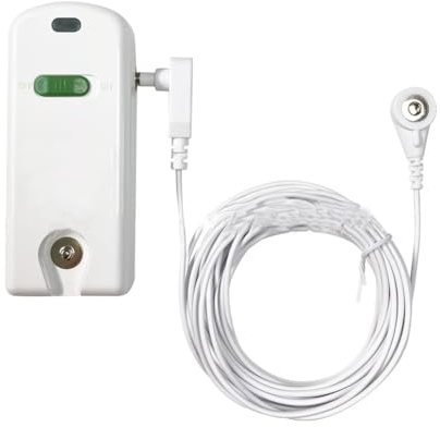 Whychstore Grounding Continuity Tester, 15ft Cord Earth Mat Checker for Sheets Blankets Pillowcases Shoes, Portable Grounded Wellness Device
