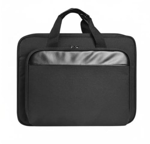 predolo Laptop and Device Storage Bag Spacious Compartments Portable Printer Travel Case Large Capacity Electronics Accessory for Business Commuters