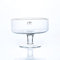 Sandra Rich Glasschale, Dekoschale Bowl auf Fuß H. 13,5cm D. 17,5cm rund