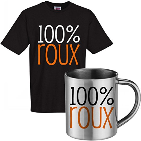 stylx design Cadeau Humoristique Ensemble Tshirt et mug 100% Roux