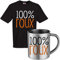 stylx design Cadeau Humoristique Ensemble Tshirt et mug 100% Roux