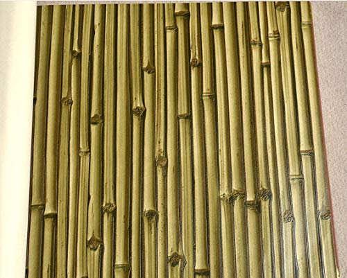 Chinois Moderne-paille-fond D’écran 3d-bambou Imitation Bambou Mat-étude De Papier Peint En Pvc/restaurant/restaurant Fond D’écran An03