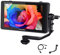 FEELWORLD LUT6 Monitor de pantalla táctil de 6 pulgadas DSLR Monitor de campo con 2600 nits HDR/3D LUT forma de onda VectorScope Histograma 1920 x 1080 IPS 4K HDMI salida de entrada