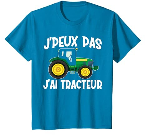 SteMi Vêtement Agricole - T-Shirt Homme Noir Unique Agriculture Cadeau Agriculteur T-Shirt S