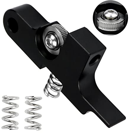 Upgrade Extruder Spannarm U Rillengetriebelager Kompatibel mit Sidewinder X1 X2 / Metal Titan Aero Extruder Prusa i3 MK2 4max pro Genius Chiron 3D Drucker (gerillt + schwarz)