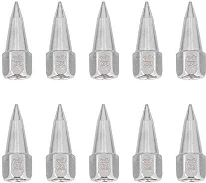 Fettpresse Nippelspitze, 10pcs 1/8 Zoll Gewinde Legierung Manueller Pneumatischer Schmiernippel Für Die Maschinelle Bearbeitung, Wartung Der Ausrüstung