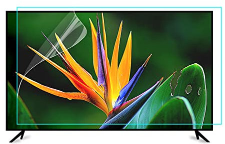 TV-Displayschutzfolie für 32-75-Zoll-Monitore, matt, blendfrei/Anti-Blaulichtfolie, macht das Licht weich, entlastet die Augen, für Smart TV 4K LED LCD/A / 60 Inches 1327x749 mm