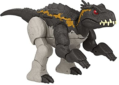 Jurassic World Transforming Dinosaur Toy, Indoraptor to Brachiosaurus, Massive Stretch Fierce Changers 16-Step 2 in 1 Figure