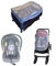 Moskitonetz Kinderwagen,Insektenschutz Kinderwagen Universal Outdoor,Mückennetz Kinderwagen Dank Feinem Netzgewebe,Reißfest & Waschbar,Idealer Fliegennetz Kinderwagen Kinder Schutz -Weiß