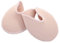 COLLBATH 1Paar Ballett Zehenschutz Atmungsaktive Zehenpolster für Spitzenschuhe Rutschfeste Halbsocken für Damen Flexibles und Hautfreundliches Material zur Druckentlastung für Tänzerinnen