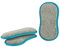 Beldray LA029388FEU7 No Chemical Cleaning Pack of 3 Cleaning Pads – 2-in-1 Double Sided to Clean & Dry, For Children/Pets, For Kitchen/Bathroom, Removes 99% of Bacteria*, Reusable, Machine Washable