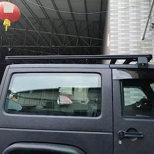 HILLAR Dachtrager Aluminium Dachträger Für Jeep Für Wrangler Für JK 07–17 Offroad Autoteile Zubehör 4x4 Gepäckträger