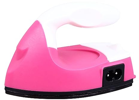 VGEBY Mini Ferro da Stiro Artigianale, Abbigliamento Portatile Piccolo Ferro da Stiro Elettrico Mini Pressa di Calore Macchina per Lavanderia Ferro da Stiro per Bambini Fai da Te