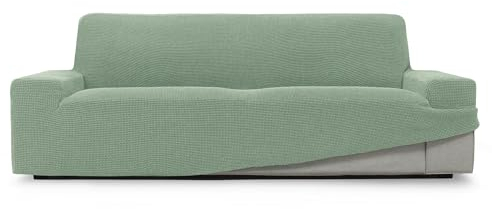 SOFASKINS® super elastischer überzug, Sofabezug 3 sitzer, atmungsaktiv, bequem und langlebig, Sofa überzug, Einfach anzubringen, Maße (180-230Cm), Farbe Türkis