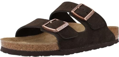 Birkenstock Unisex Erwachsene Sandale Arizona Veloursleder schmal