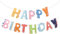Happy Birthday Banner Geburtstagsdeko,Happy Birthday Girlande Banner,Geburtstag Wimpelkette,Flagge Wimpelkette,Kindergeburtstag Geburtstagsparty Dekoration,Dino