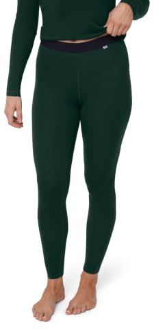 DANISH ENDURANCE Merino Thermo Leggings Damen, Mittelschwer 180 g/m² | Merino Thermoleggings, Warm, Atmungsaktiv & Geruchshemmend, für Wandern & Skifahren, Thermounterwäsche Damen