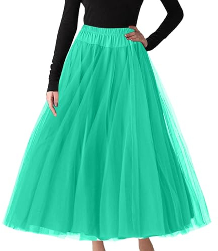 BGFIPAJG Gonna Rosa Donna Gonna Jeans Nera Corta Gonna Pantalone di Jeans Gonna Nera Donna Stretta E Corta Gonna Pareo Lunga da Sera Gonne Tulle Donna Verde Gonna con Pantaloncino in Jeans