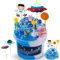 Set Crystal Slime, 300 ml Set fai da te per bambini con additivi misti, set per creare lo slime, giocattolo sensoriale slime, regalo per feste per bambini, compleanni, Pasqua, Capodanno