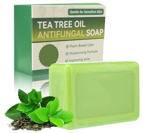 Anti fungal Soap, 2026 Tea Tree Soap Bar – Body Wash for Face & Body (1 pc)