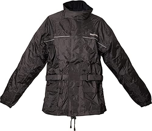 Modeka Regenjacke, schwarz, 6XL