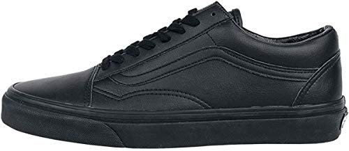 Vans Old Skool (Classic Tumble), Schwarz einfarbig, 13.5 Women/12 Men