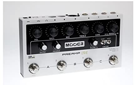 Mooer Preamp LIVE - Digital Multi Preamp Modeler