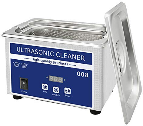 800ml Ultraschallreiniger Ultraschallreinigungsgerät Ultraschall Gerät Reiniger Reinigungsgerät Ultraschallbad mit Korb für Schmuck Brillen Reinigung