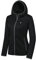 Little Donkey Andy - Veste coupe softshell légère à capuche pour femme pour course à pied, voyage, randonnée, coupe-vent et imperméable - Noir - Taille XS